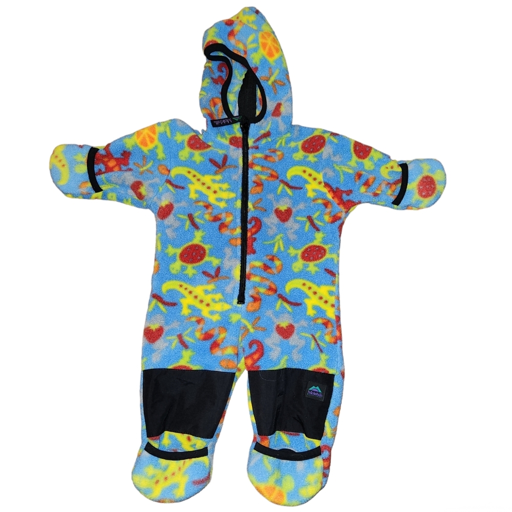 Molehill Fleece Bunting Multicolored Size 3-9mos